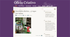 Desktop Screenshot of oficiocriativo.com.br